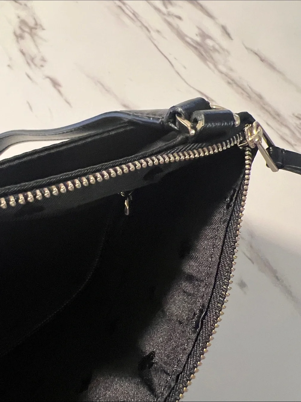 kate spade leather strap nylon